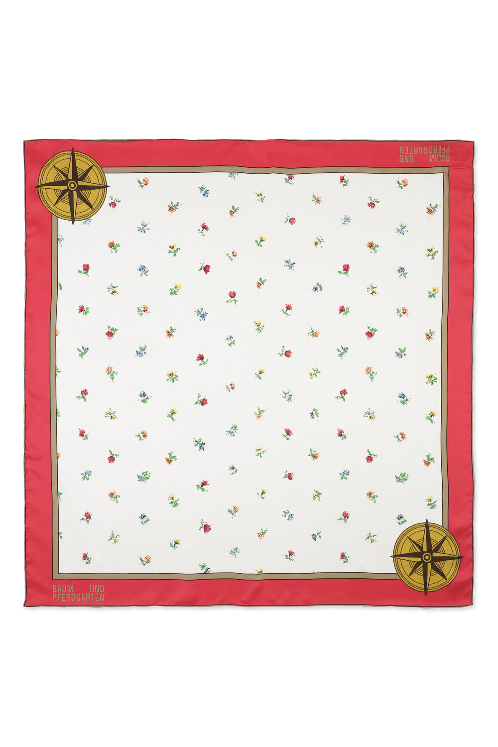 Leah silketørklæde - Petite Flower Scarf
